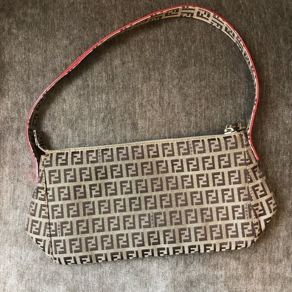 fendi bag red strap